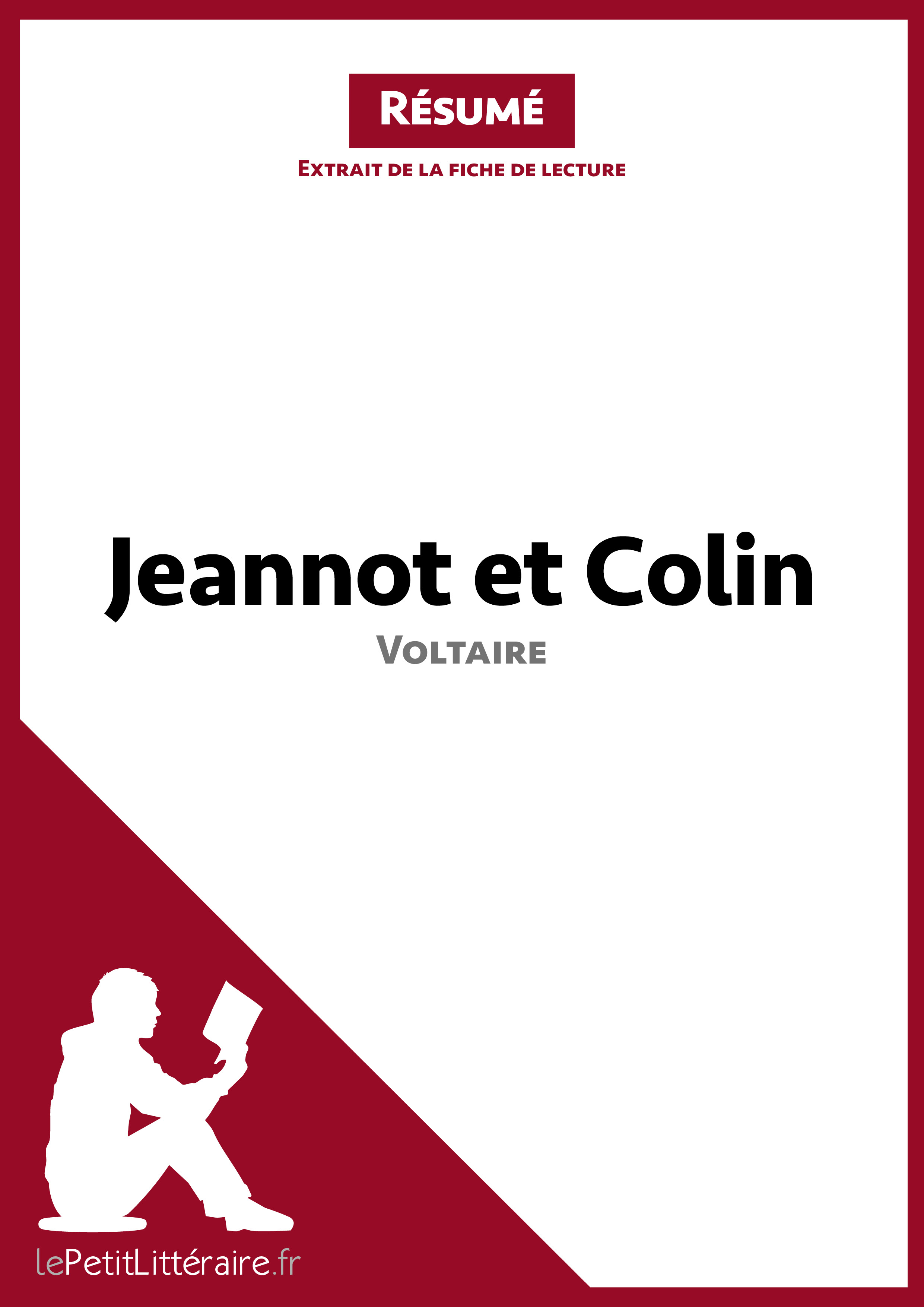Jeannot Et Colin Résumé Par Chapitre